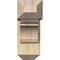 Ekena Millwork Olympic Craftsman Rough Sawn Bracket w/ Offset Brace, Douglas Fir, 8"W x 20"D x 20"H BKT0806X20X20OLY04RDF - alternate 4